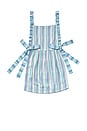 view 2 of 3 Mandy Apron in Blue Stripe