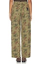view 4 of 6 Drew Wide Leg in Khaki
