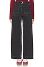 view 4 of 6 Drew Wide Leg Jeans in Washed Black