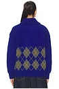 view 3 of 4 Saskia Rugby Jumper in Cobalt