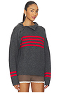 view 3 of 5 Tallulah Jumper in Charcoal