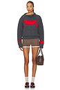 view 5 of 5 Tallulah Jumper in Charcoal