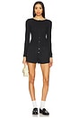 view 4 of 4 Sybil Pointelle Cardi in Black