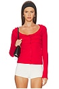 view 1 of 5 Varsha Cardigan in Red