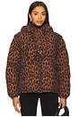 view 1 of 6 Pearl Puffer Jacket in Leopard