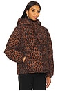 view 4 of 6 Pearl Puffer Jacket in Leopard