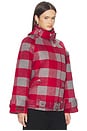 view 3 of 5 Polly Wool Bomber in Red