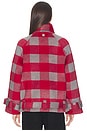 view 4 of 5 Polly Wool Bomber in Red