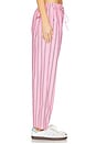 view 3 of 6 БРЮКИ GEORGE in Pink Bold Stripe