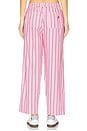 view 4 of 6 БРЮКИ GEORGE in Pink Bold Stripe