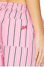 view 6 of 6 БРЮКИ GEORGE in Pink Bold Stripe