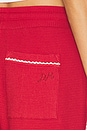 view 7 of 7 Piper Waffle Jogger in Red