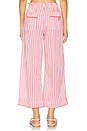 view 4 of 6 Cosima Relaxed Trouser in Pink Stripe