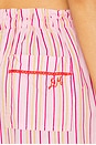 view 6 of 6 Cosima Relaxed Trouser in Pink Stripe