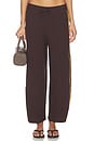 view 2 of 6 Josette Ankle Jogger in Chocolate