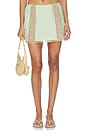 view 1 of 6 Addie Lace Mini Skirt in Mint