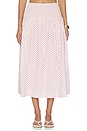 view 1 of 7 Layla Skirt in Off White & Red Spot