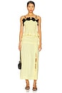 view 5 of 6 Charlotte Midi Skirt in Yellow