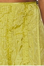 view 6 of 6 Glinda Ruffle Mini Skirt in Lime