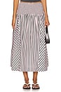 view 1 of 6 Layla Godet Midi Skirt in Multi