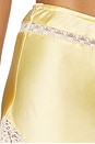 view 6 of 6 Delphia Satin Midi Skirt in Yellow
