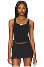 view 1 of 4 Salome Pointelle Cami in Black