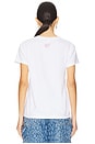 view 3 of 4 Cowboy Shrunken Tee in White