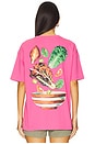 view 4 of 5 Salad Boyfriend Tee in Pink