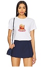 view 1 of 4 Negroni Shrunken Tee in White