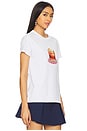 view 2 of 4 Negroni Shrunken Tee in White
