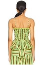 view 4 of 6 Bethan Bubble Cami in Tropical Business Stripe