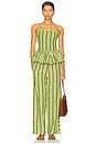 view 5 of 6 Bethan Bubble Cami in Tropical Business Stripe