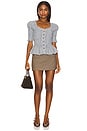 view 4 of 5 Mansi Shirred Blouse in Cloudy