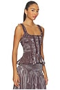 view 2 of 5 Raphi Cami in Glass Satin
