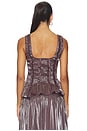 view 3 of 5 Raphi Cami in Glass Satin