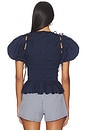 view 3 of 4 Becca Blouse in Navy