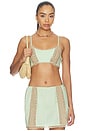 view 1 of 5 Addison Lace Bralette Top in Mint