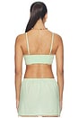 view 3 of 5 Addison Lace Bralette Top in Mint