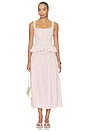 view 4 of 5 Raphi Cami Top in Off White & Red Spot