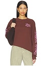 view 2 of 4 CAMISETA PLEASANT SLUMBER GRAPHIC  in Chocolate