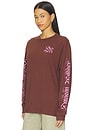 view 3 of 4 CAMISETA PLEASANT SLUMBER GRAPHIC  in Chocolate