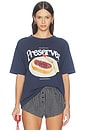 view 1 of 4 House Preserves Graphic Tee in Blue