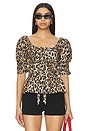 view 1 of 4 Bianca Blouse in Leopard