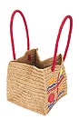 view 4 of 4 SAC EN PAILLE FRUITY RAFFIA in Straw
