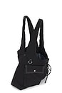 view 4 of 4 Multi Pocket Roisin Bag in Black