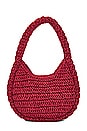 view 2 of 4 ROSETTE ストローバッグ in Red