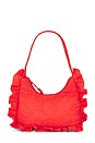 view 1 of 4 90's Frill Shoulder Bag in Red
