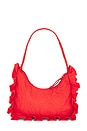 view 2 of 4 90's Frill Shoulder Bag in Red