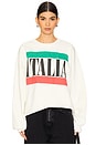 view 1 of 4 Italia Crew in Vintage White