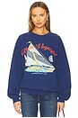 view 1 of 4 Bon Voyage Boyfriend Crew in Washed Indigo